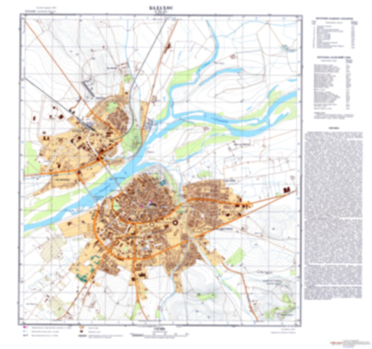 Badajoz (Spain) - Soviet Military City Plans