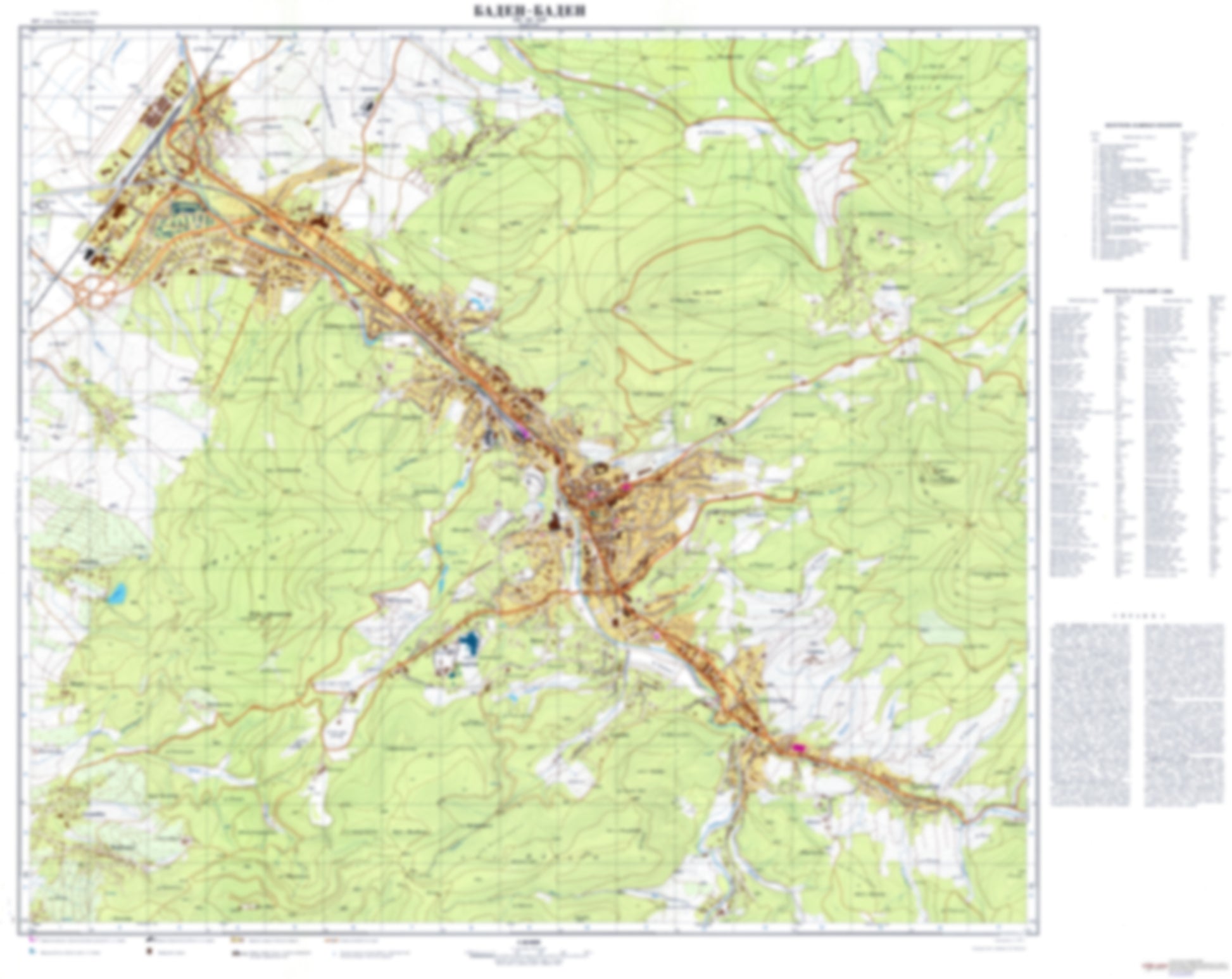 Baden-Baden (Germany) - Soviet Military City Plans