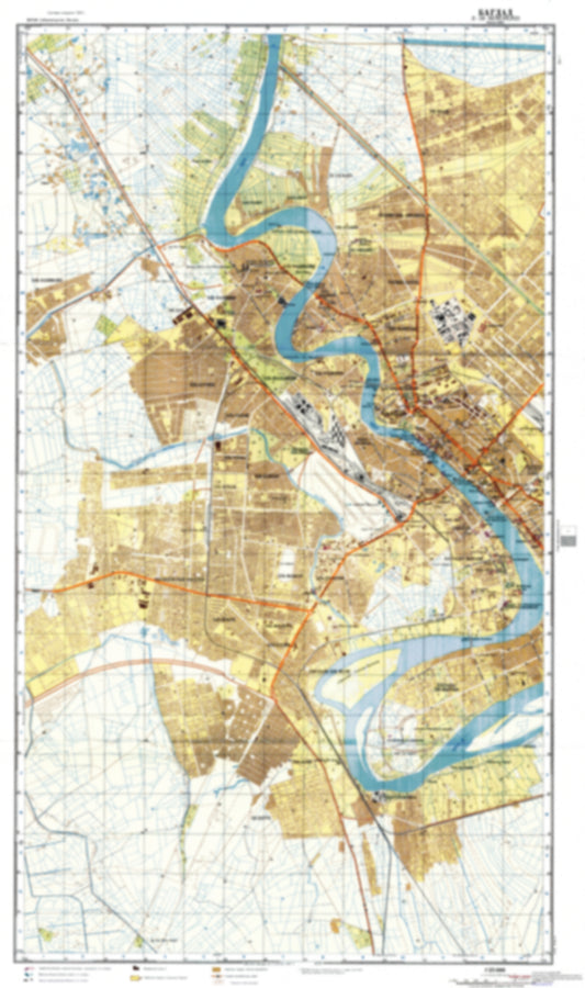 Baghdad 1 (Iraq) - Soviet Military City Plans