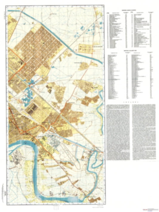 Baghdad 2 (Iraq) - Soviet Military City Plans