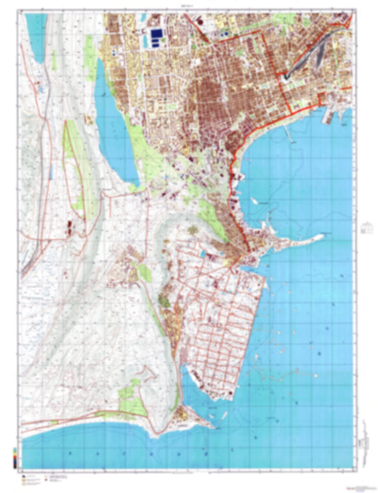 Baku 4 (Azerbaijan) - Soviet Military City Plans