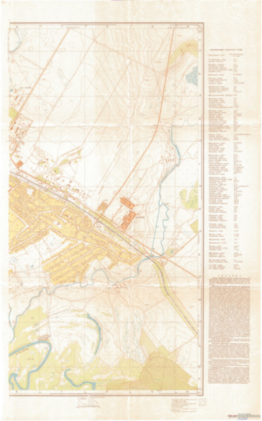 Balakliya 2 (Ukraine) - Soviet Military City Plans