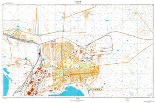 Balkhash 1 (Kazakhstan) - Soviet Military City Plans