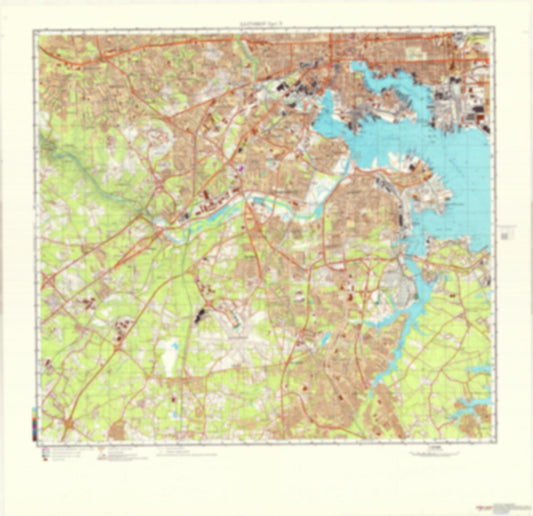 Baltimore, MD 3 (USA) - Soviet Military City Plans