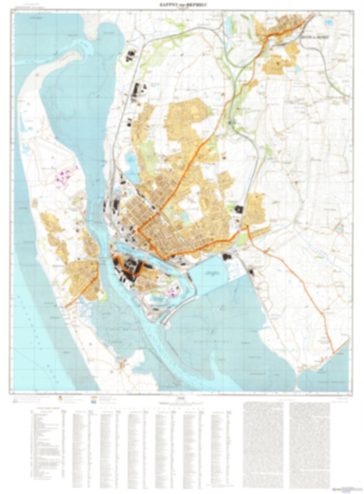 Barrow-In-Furness (UK)  - Soviet Military City Plans