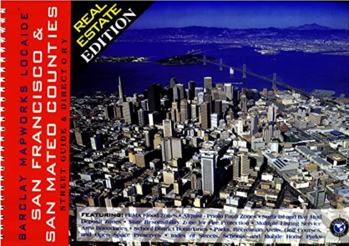 Barclay Mapworks locaide : San Francisco & San Mateo counties : street guide & directory