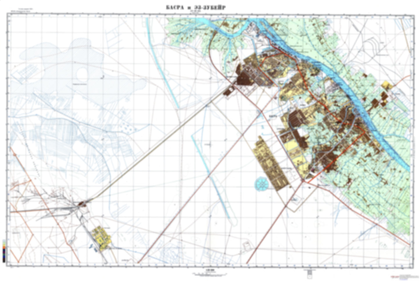 Basra 1 (Iraq) - Soviet Military City Plans