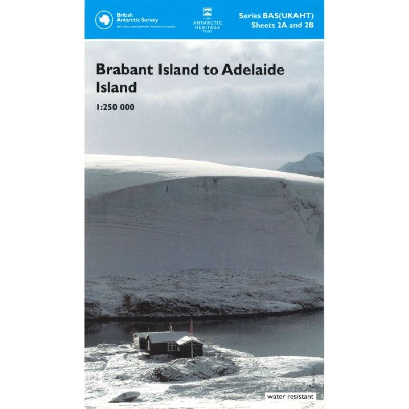 Brabant Island to Adelaide Island Map