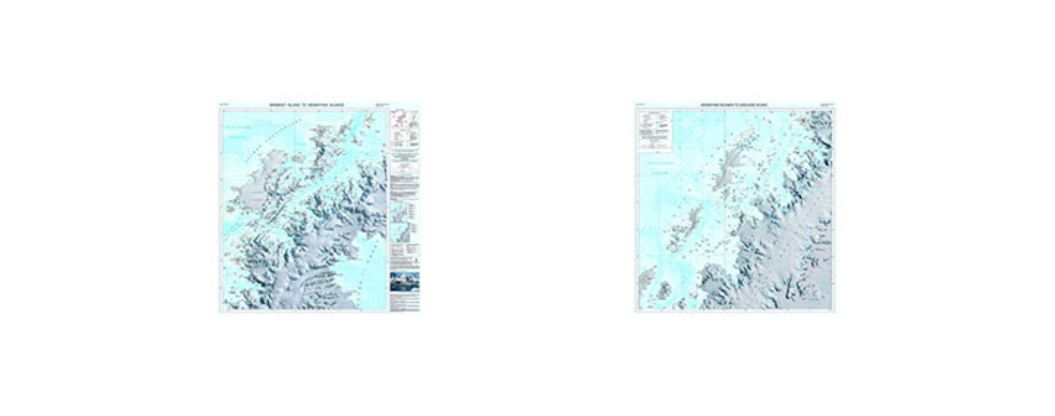 Brabant Island to Adelaide Island Map