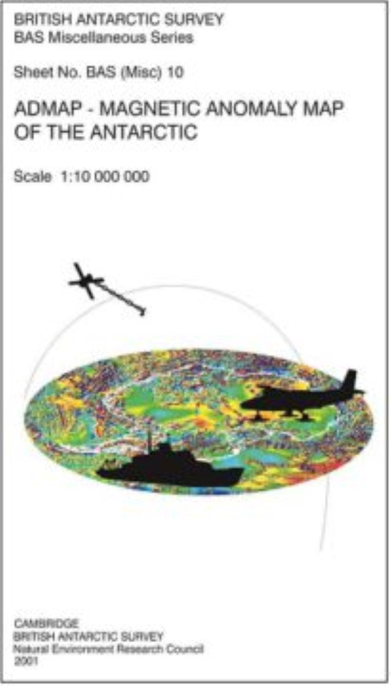 Magnetic Anomaly map of the  Antarctic