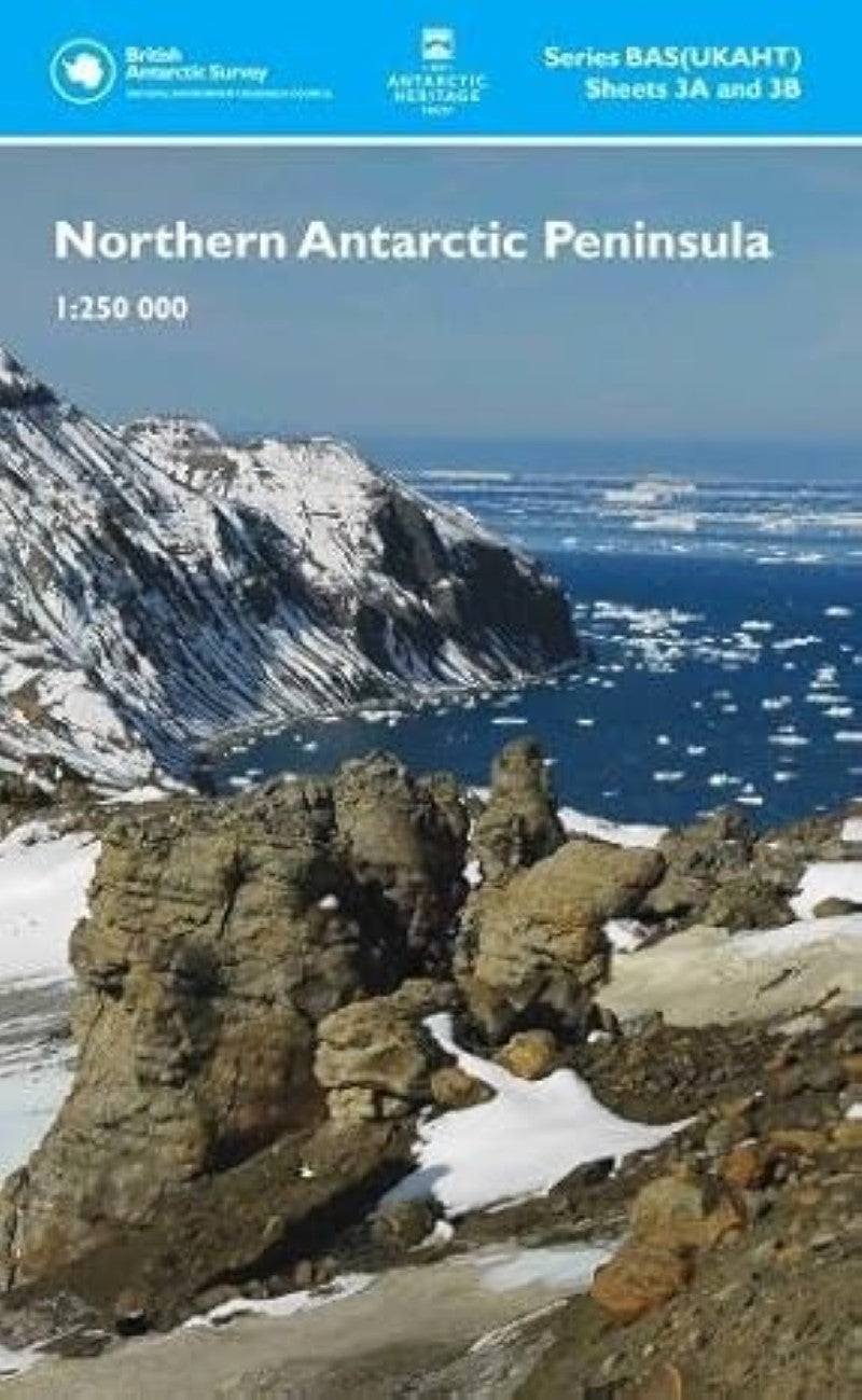 Northern Antarctic Peninsula Map