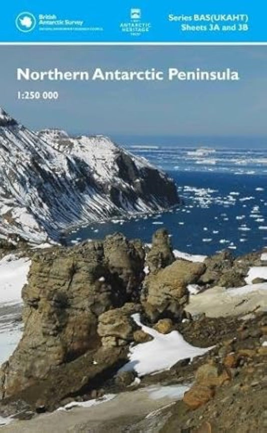 Northern Antarctic Peninsula Map