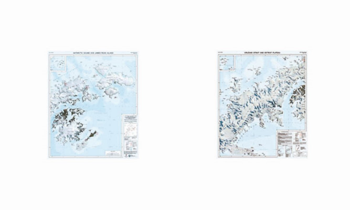 Northern Antarctic Peninsula Map