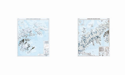 Northern Antarctic Peninsula Map