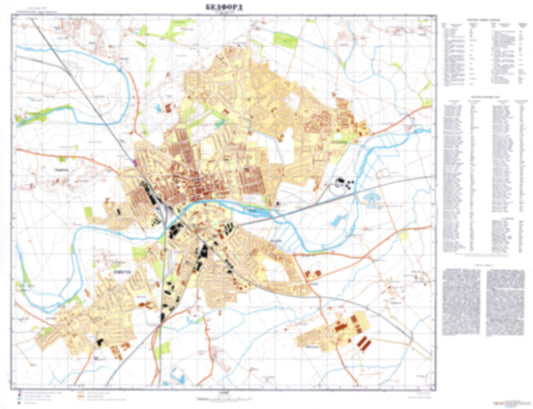 Bedford (UK) - Soviet Military City Plans