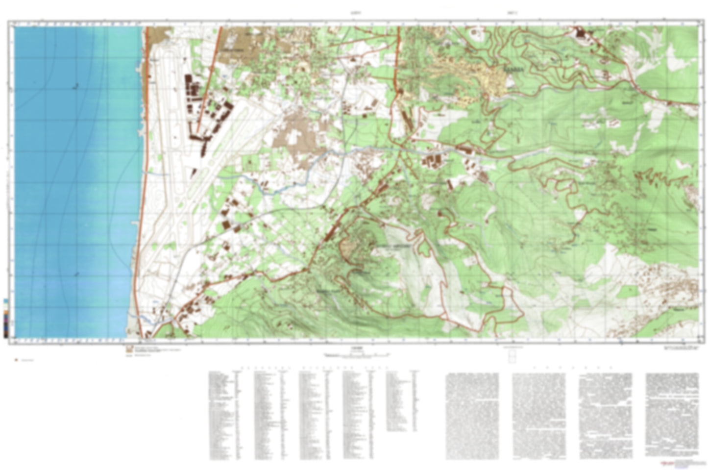 Beirut 2 (Lebanon) - Soviet Military City Plans