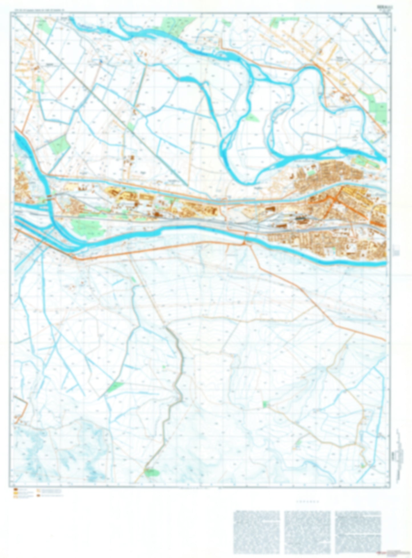 Bekabad 1 (Uzbekistan) - Soviet Military City Plans