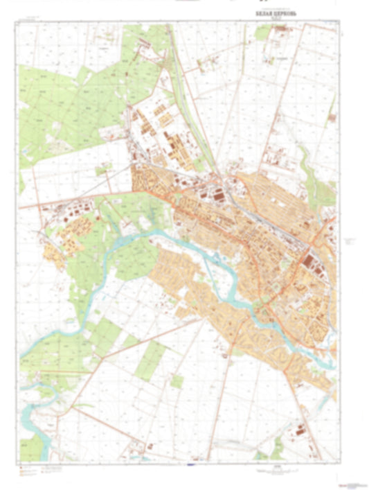 Belaya Tserkov 1 (Ukraine) - Soviet Military City Plans