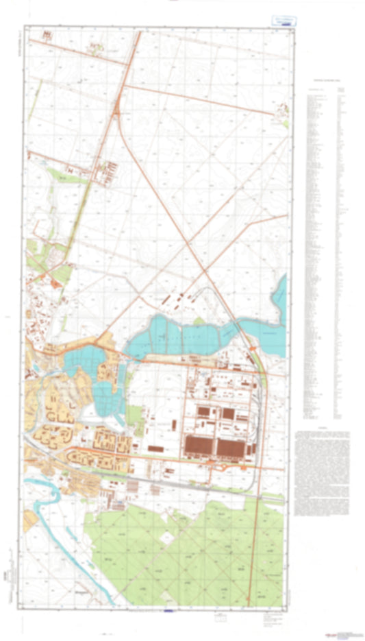 Belaya Tserkov 1 (Ukraine) - Soviet Military City Plans