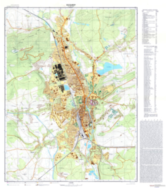 Belfort (France) - Soviet Military City Plans
