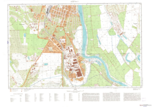 Bender 2 (Moldova) - Soviet Military City Plans