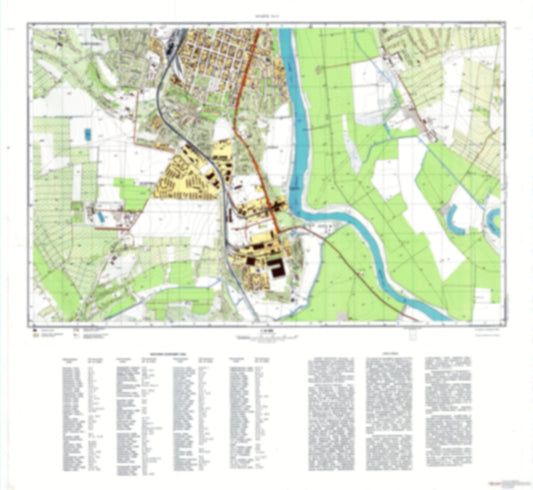 Bendery 2 (Moldova) - Soviet Military City Plans