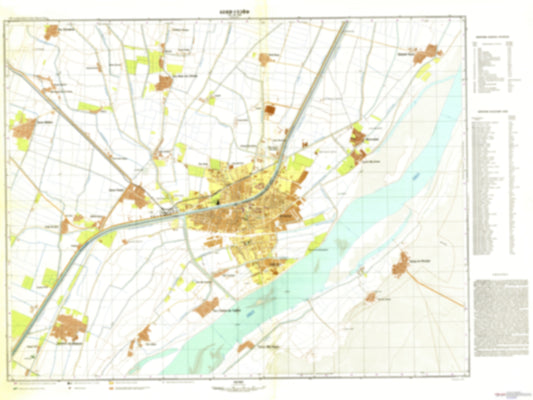 Beni Suef (Egypt) - Soviet Military City Plans