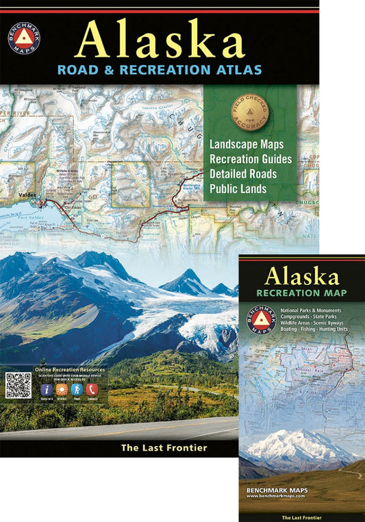 Alaska Atlas & Map Bundle