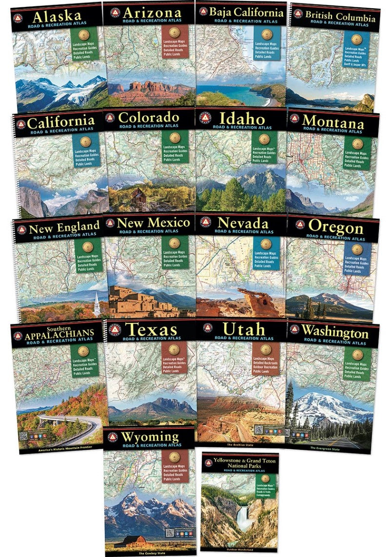 All Benchmark Road & Recreation Atlases Bundle