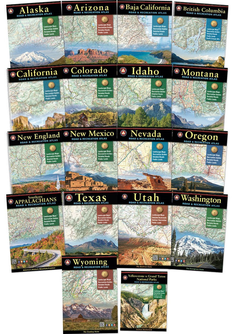All Benchmark Road & Recreation Atlases Bundle