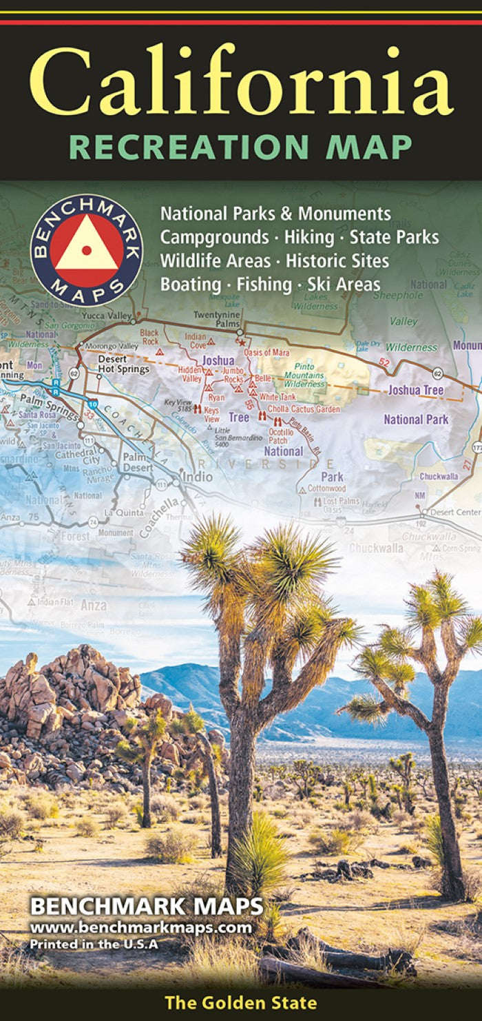 California Recreation Map