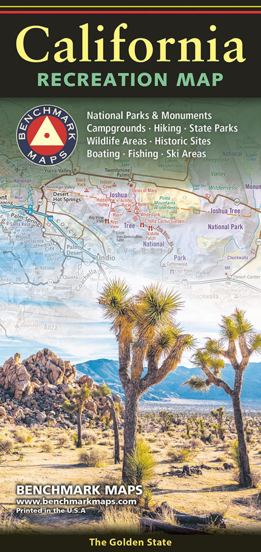 California Recreation Map