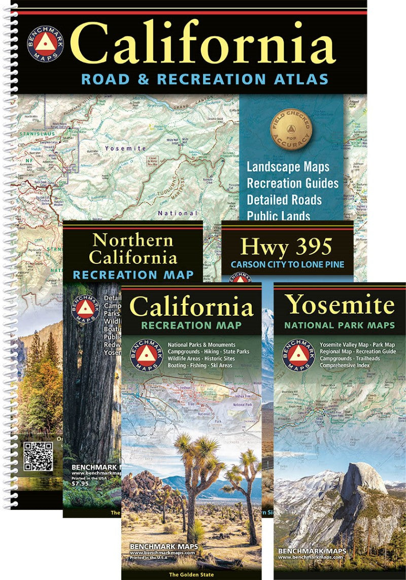 California Atlas & Map Bundle