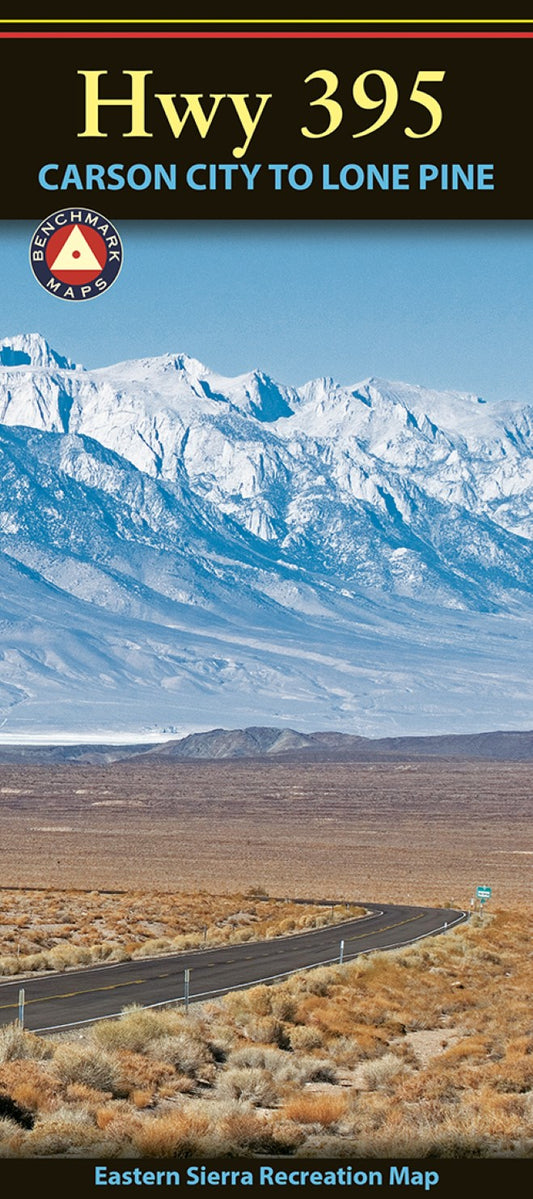 Hwy 395 : Carson City to Lone Pine Recreation Map