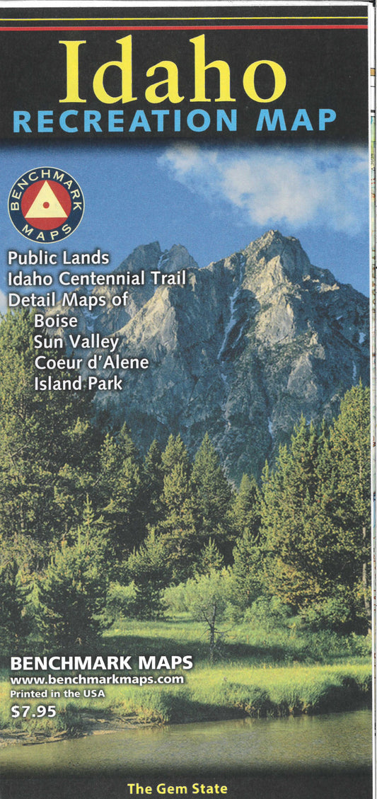 Idaho Recreation Map