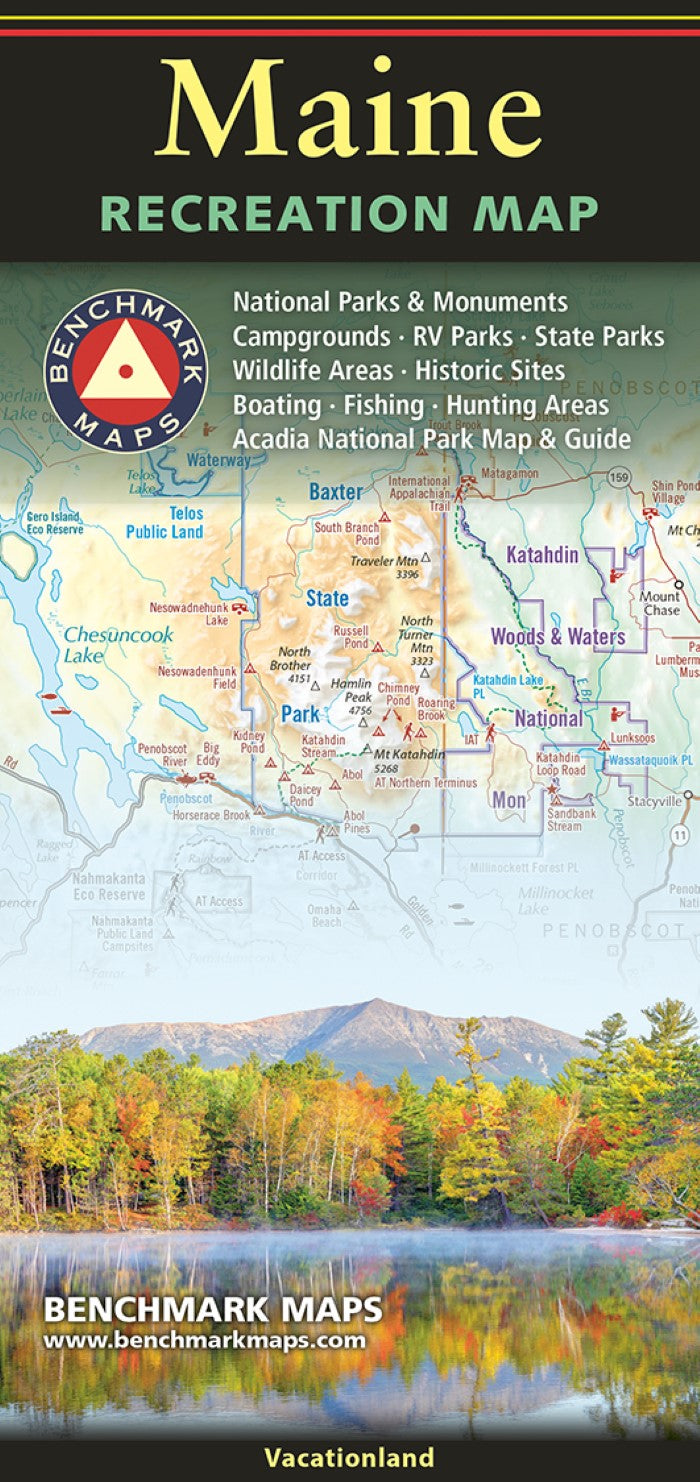 Maine Recreation Map