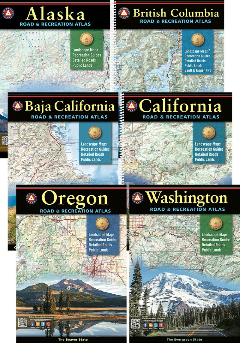 North American West Coast Atlas Bundle