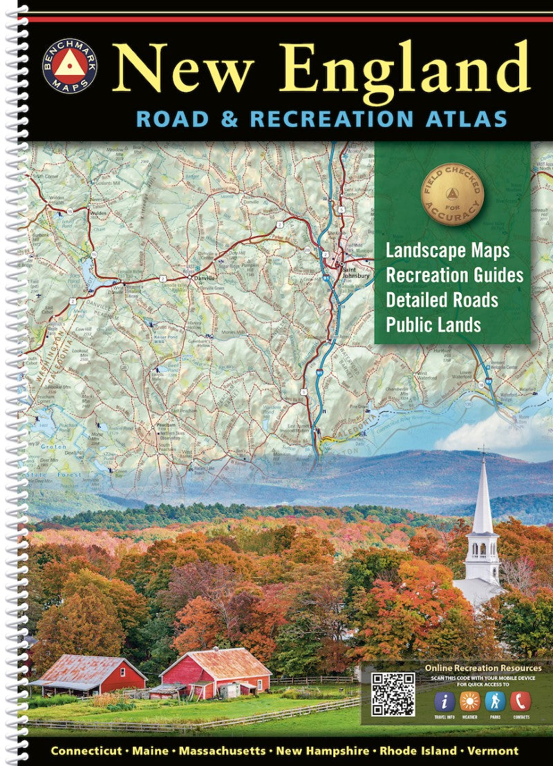 New England Road and Recreation Atlas