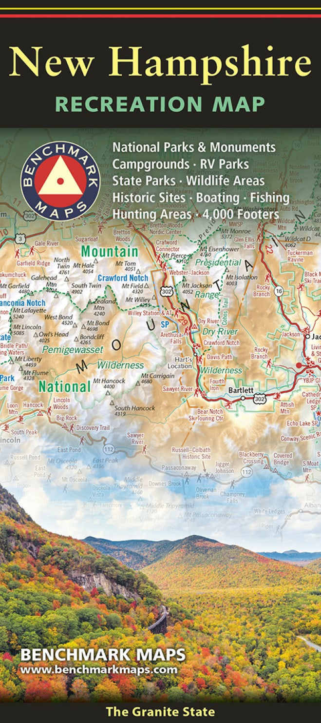 New Hampshire Recreation Map