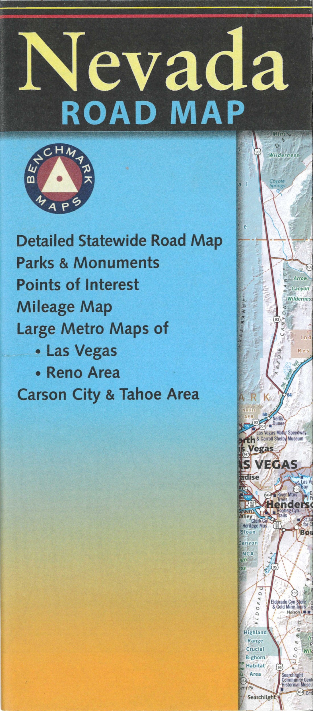 Nevada Road Map