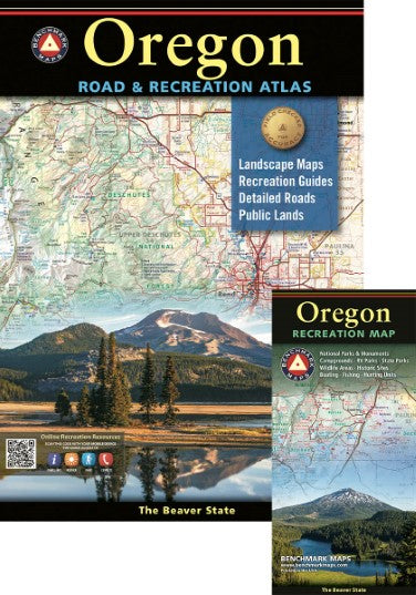 Oregon Atlas & Map Bundle