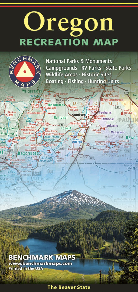 Oregon Recreation Map