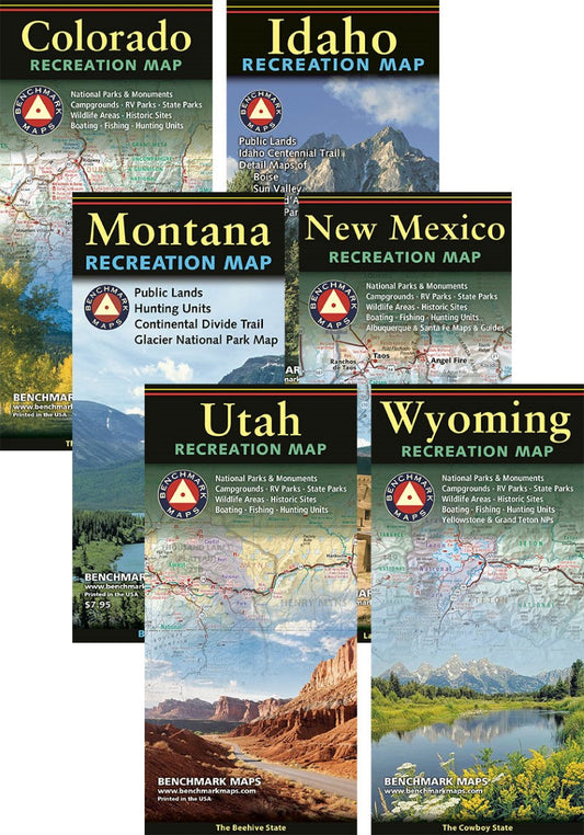 Rocky Mountains Map Bundle