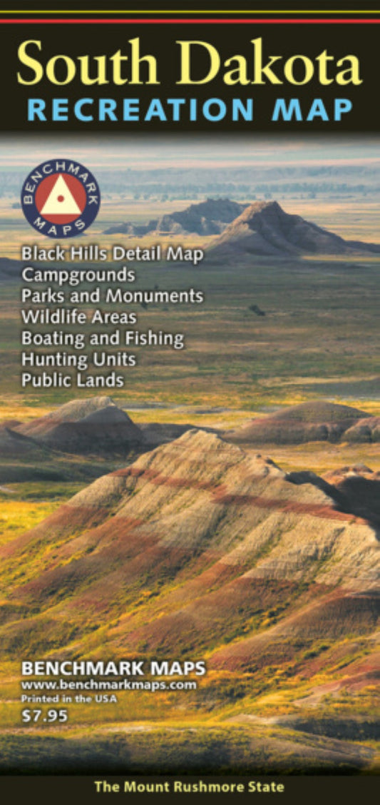 South Dakota Recreation Map