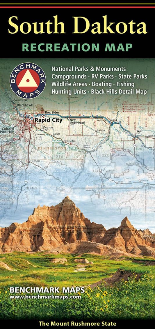 South Dakota Recreation Map, 2027 Edition