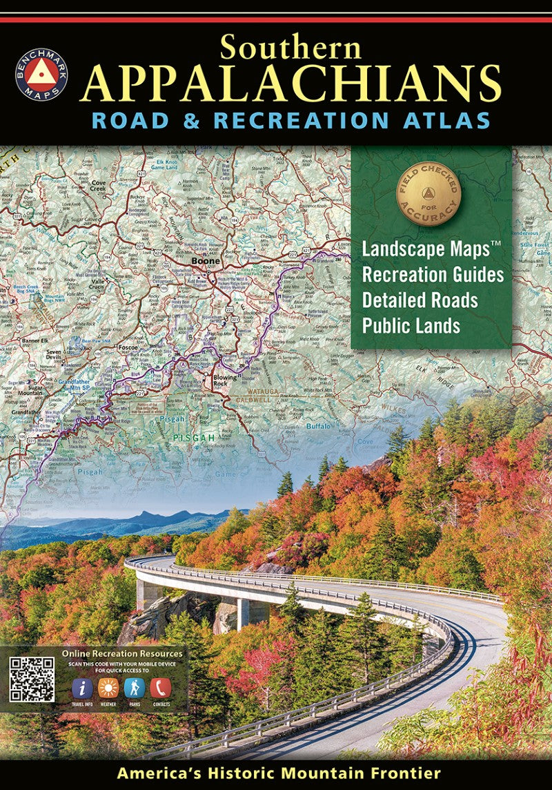 Southern Appalachians Road and Recreation Atlas - 2nd Edition, 2026