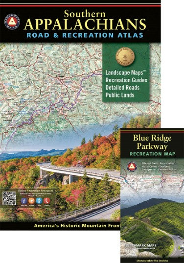 Southern Appalachians Atlas & Map Bundle