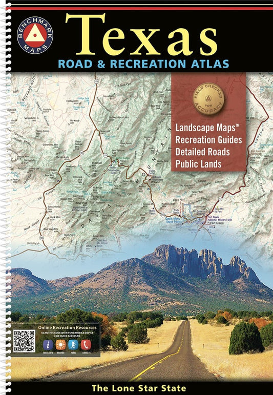 Texas Road & Recreation Atlas - 3rd Edition, 2025
