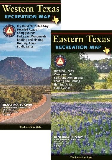 Texas Recreation Map Bundle
