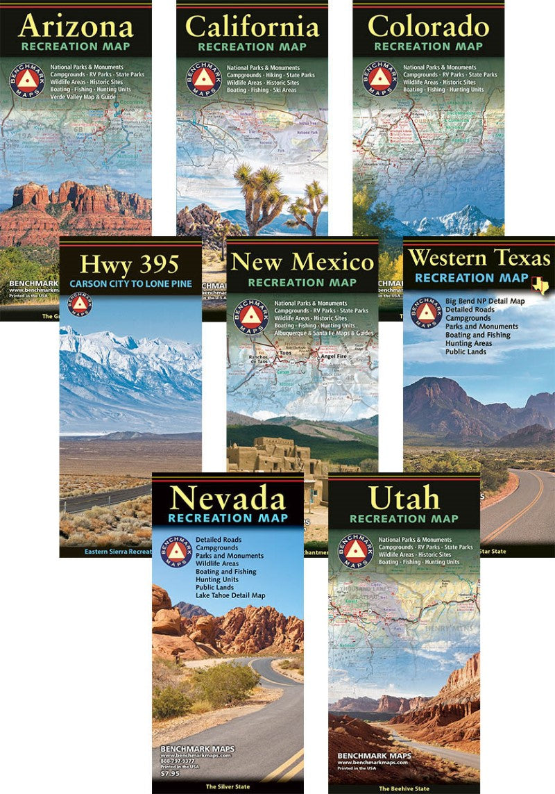 Southwest US Map Bundle